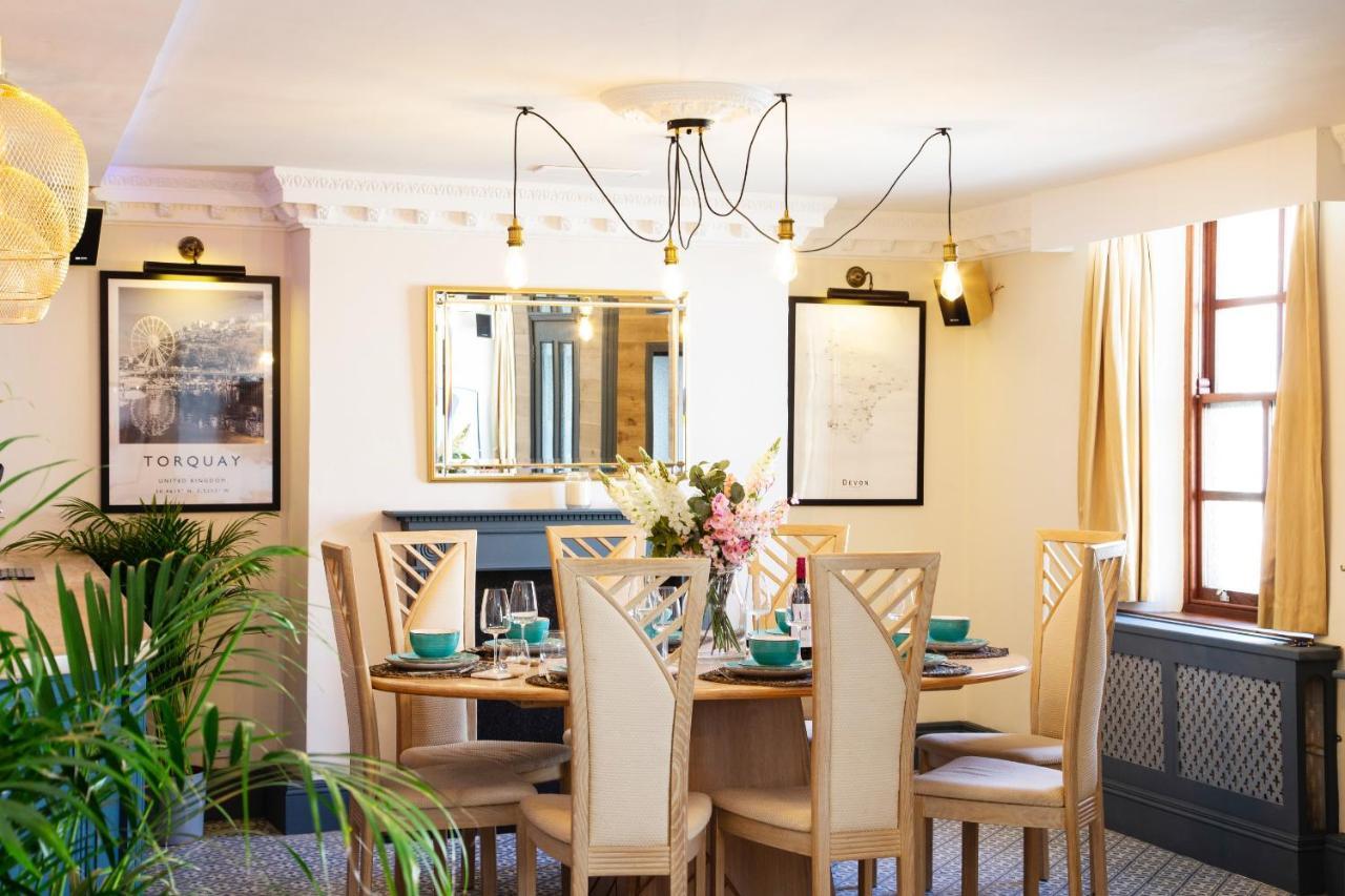 Cosy Open Plan Harbourside Inn With Superking Beds, Wood Burning Stove And Bar Торки Экстерьер фото